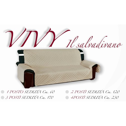 Copridivano trapuntato vivy - copridivano,