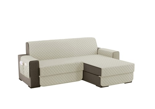 Copridivano bianco crema - copridivano, 4